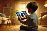 How does early screen use shape child development?